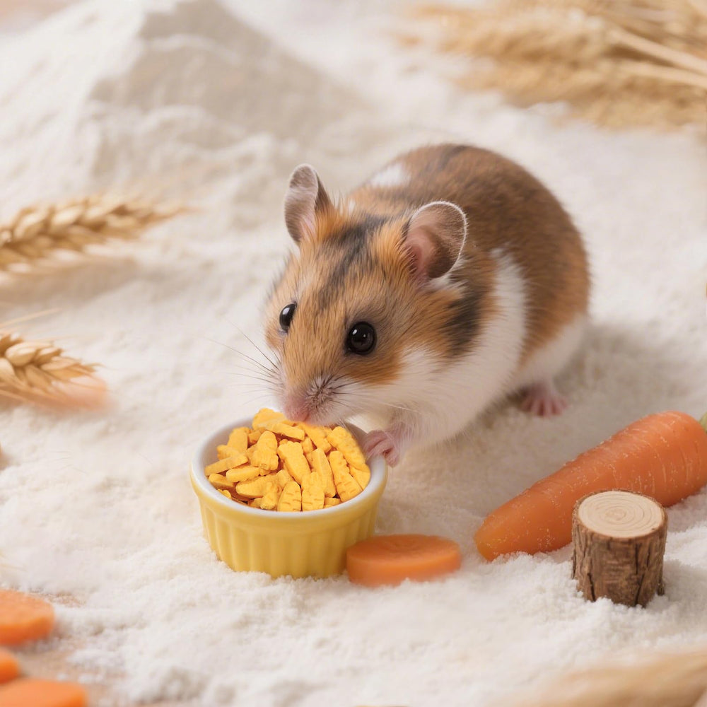 Abizoo ingrédients naturels—bien-être pour hamsters et gerbilles.