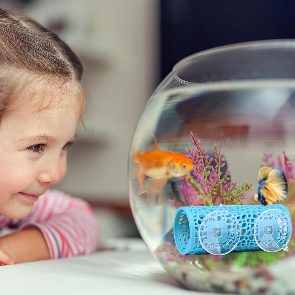 Abizoo tunnel avec ventouses : maintien facile sur verre et habitat flexible.