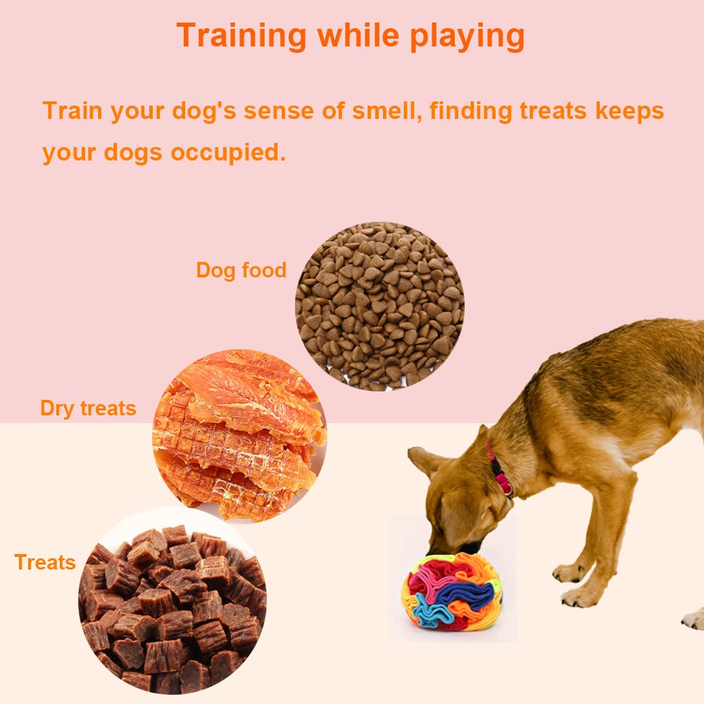 Ablechien Snuffle Ball sac de rangement intégré pratique