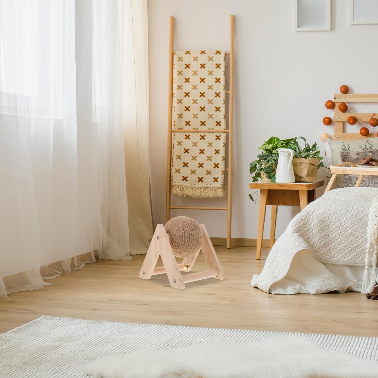 Aboofan griffage structuré pour protéger les meubles et les besoins du chat.