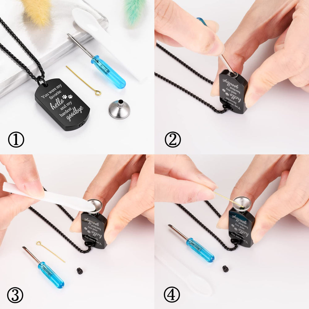 Outils et kit de remplissage pour sécuriser le contenu.