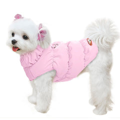 ABRRLO manteau hiver rose pour chien – chaleur confortable lors des balades