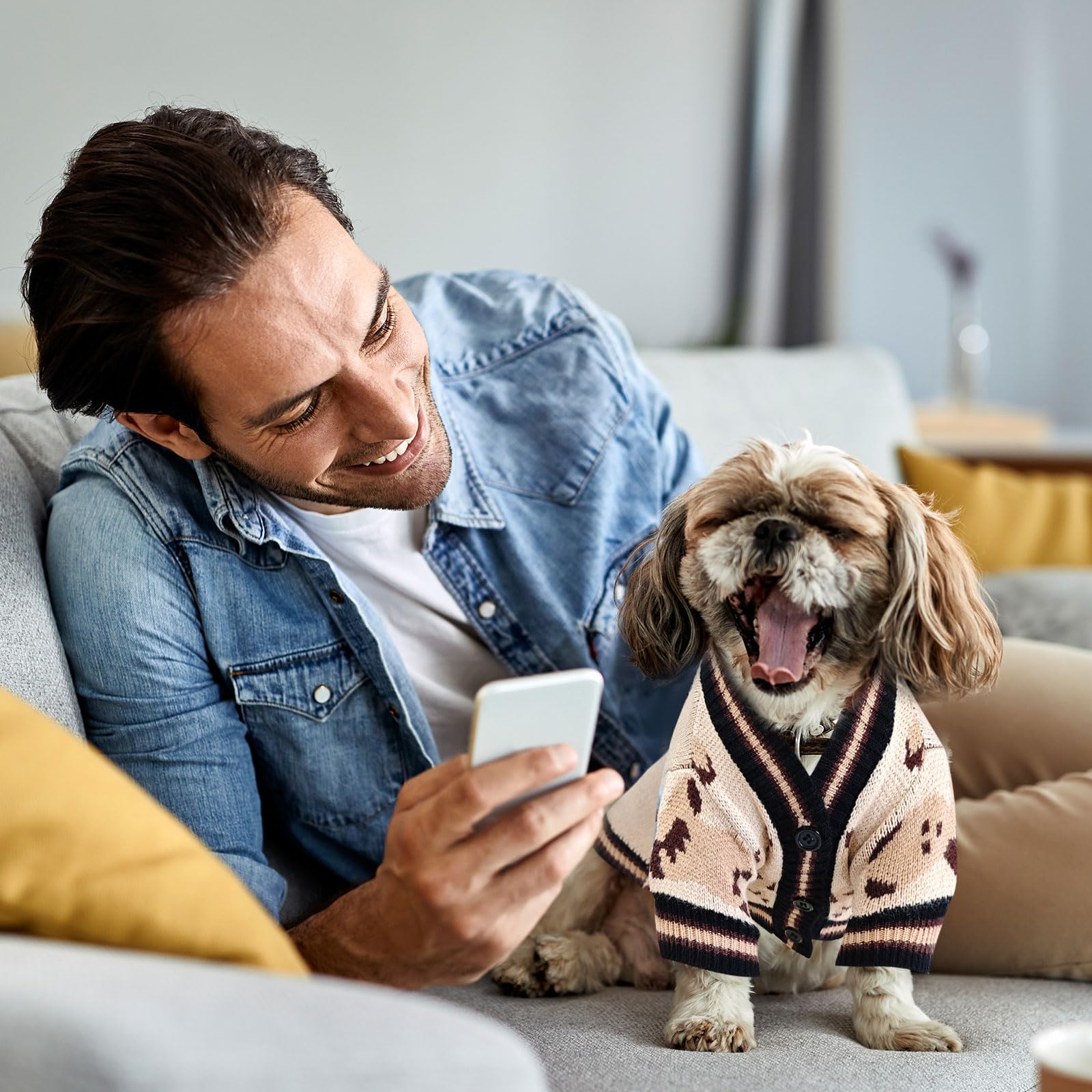 ABRRLO mode petit chien ours, vêtement polyvalent et pratique.