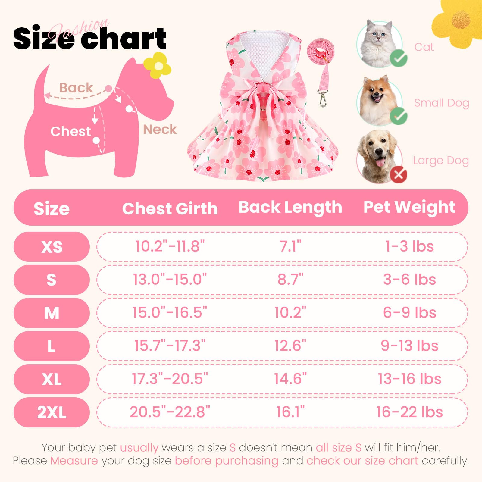 ABRRLO robe-chien boutons-pression ajustables, ajustement rapide et sûr.