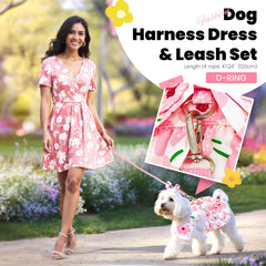 Robe ABRRLO doublure mesh, respirante pour garder le chien au frais.