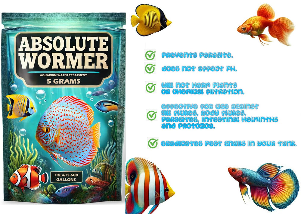Absolute Wormer : dose-mesure pour dosage précis et sûr.