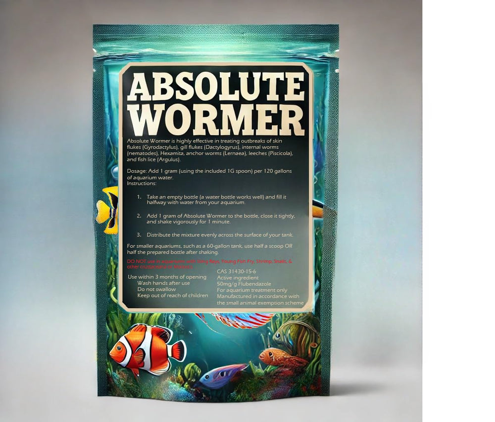 Absolute Wormer : utilisation sans charbon actif améliore l effet.