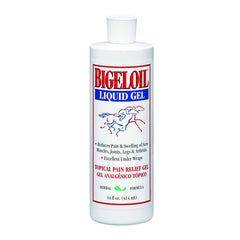 Absorbine Bigeloil Gel – flacon de 14oz pour usage après entraînement.