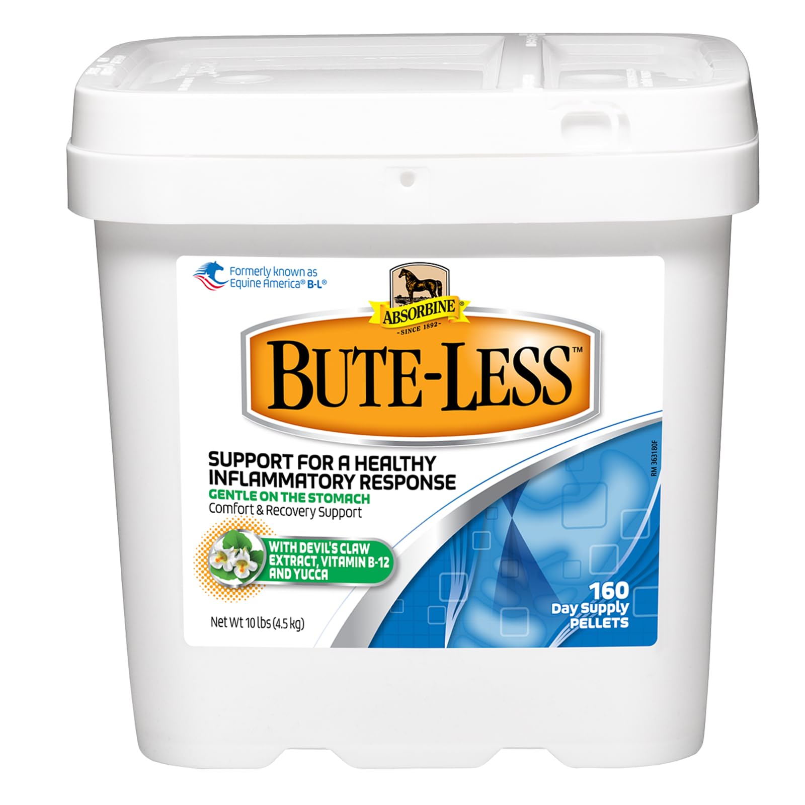 Absorbine Bute-Less, bouteille confort: soutien durable pour le bien-être quotidien.