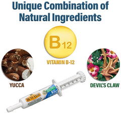 Absorbine Bute-Less, griffe du diable, ingrédients naturels pour le confort durable.