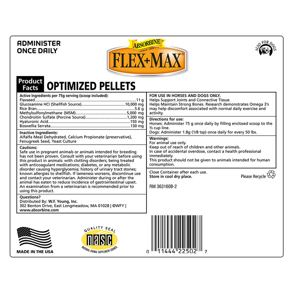 Absorbine Flex+Max fabriqué aux États-Unis: norme de qualité et traçabilité.