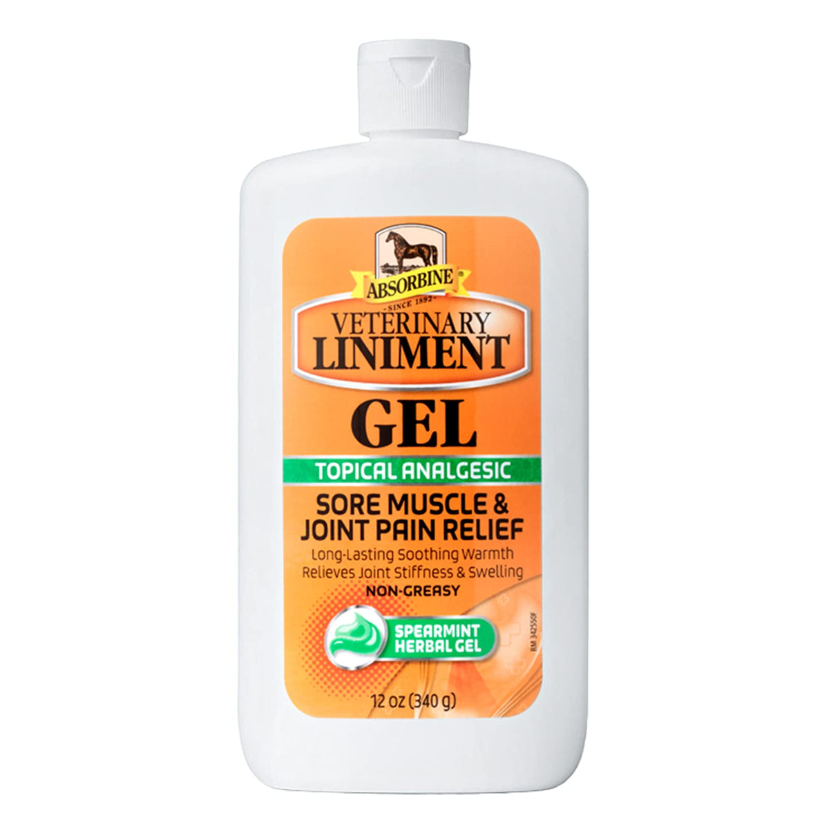 Absorbine liniment topique analgesique application: démonstration d’utilisation sur les muscles.