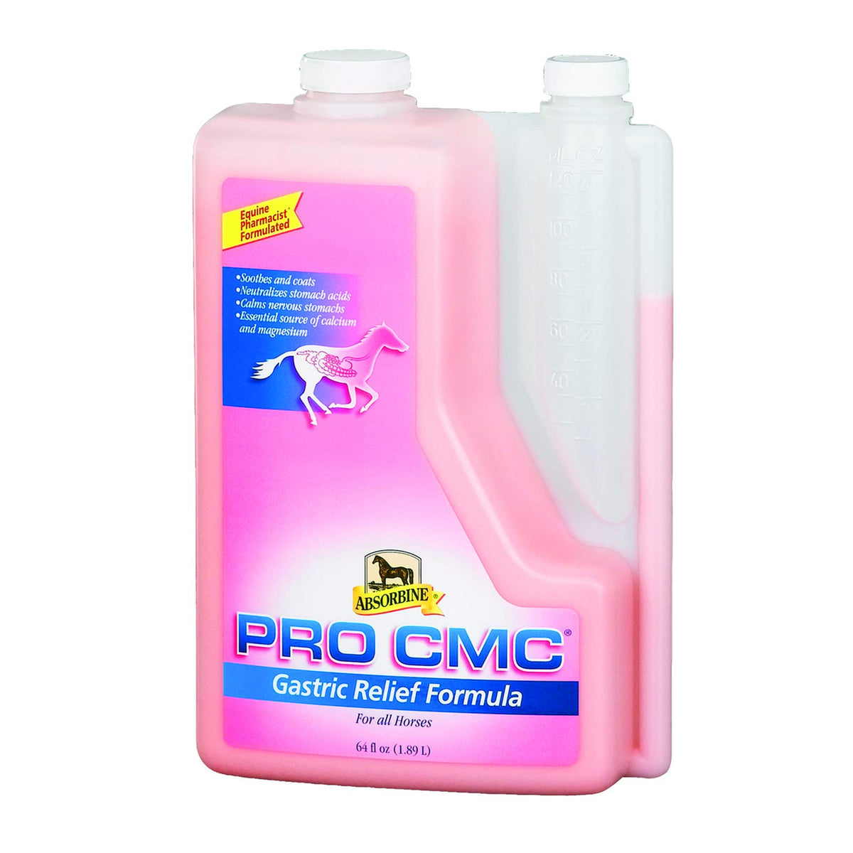 Absorbine PRO CMC bouteille pomme 64oz, soutien gastrique potentiel pour cheval