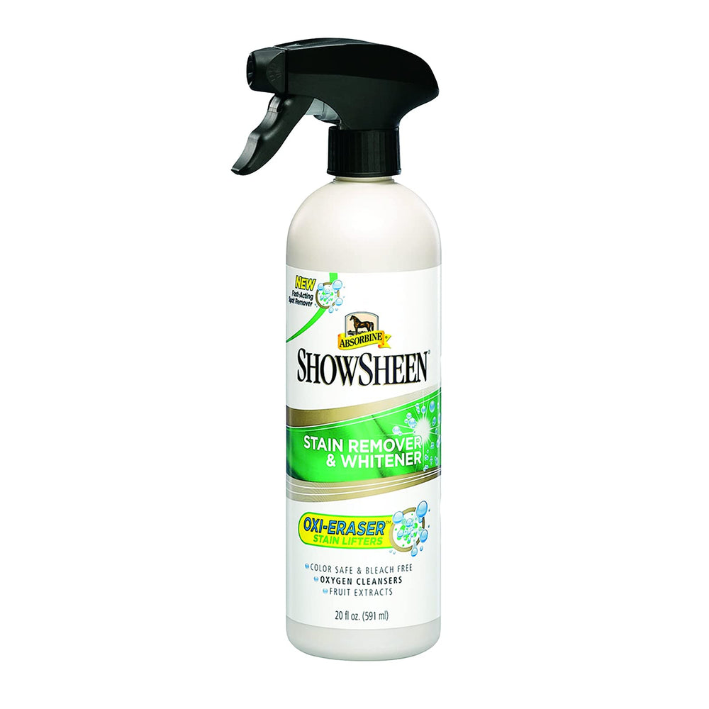 Absorbine ShowSheen – bouteille 20onces prête à traiter les taches sur le pelage.