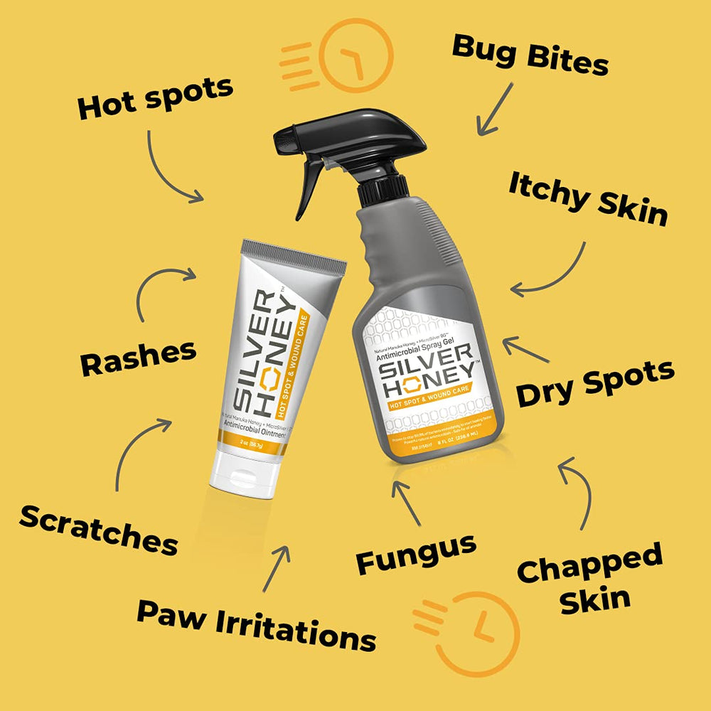 Absorbine Silver Honey, formulation naturelle pour protéger les zones sensibles.