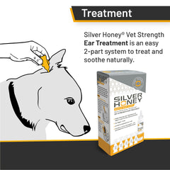 Absorbine Silver Honey – Gouttes pour oreilles, utilisation pratique à domicile.