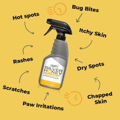 Absorbine Silver Honey contient microsilver BG et miel de Manuka.