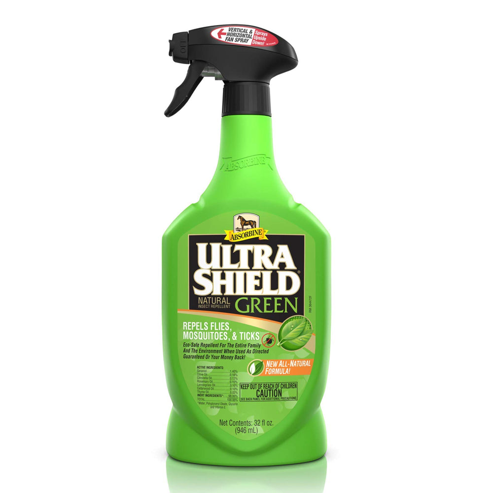 Absorbine UltraShield Green: bouteille aérosol prête à l'emploi.