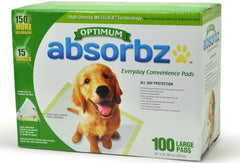 Absorbz coussin d'entraînement chiens 24x24, protection des sols et absorption élevée.
