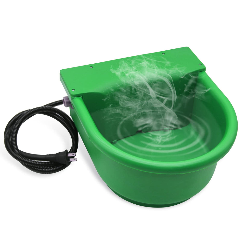 Bol Abustle pig chauffé 4L, eau prête en hiver pour les animaux.