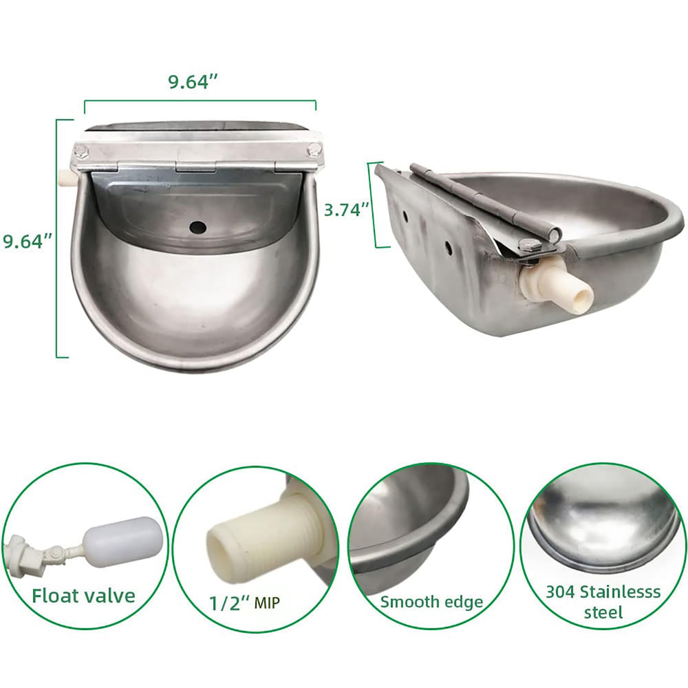 Abustle pig gamelle eau automatique mouton assure eau propre en continu.