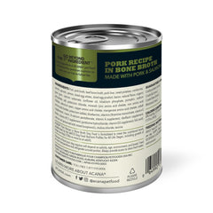 ACANA Bouillon porc-boeuf, richesse aromatique et hydratation.