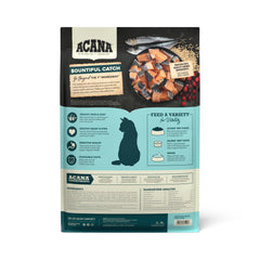 ACANA Bountiful Catch saumon cru pour repas riches en protéines.