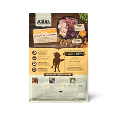 ACANA croquettes sans céréales, alimentation équilibrée pour chien.