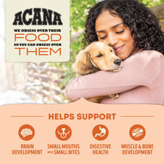 ACANA – 35% fruits et legumes, équilibre nutritionnel chiots