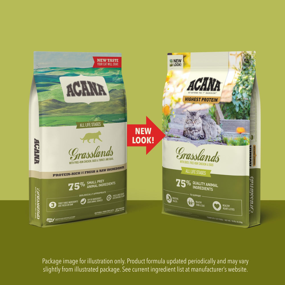 ACANA Grasslands acides gras oméga pour peau et pelage sains