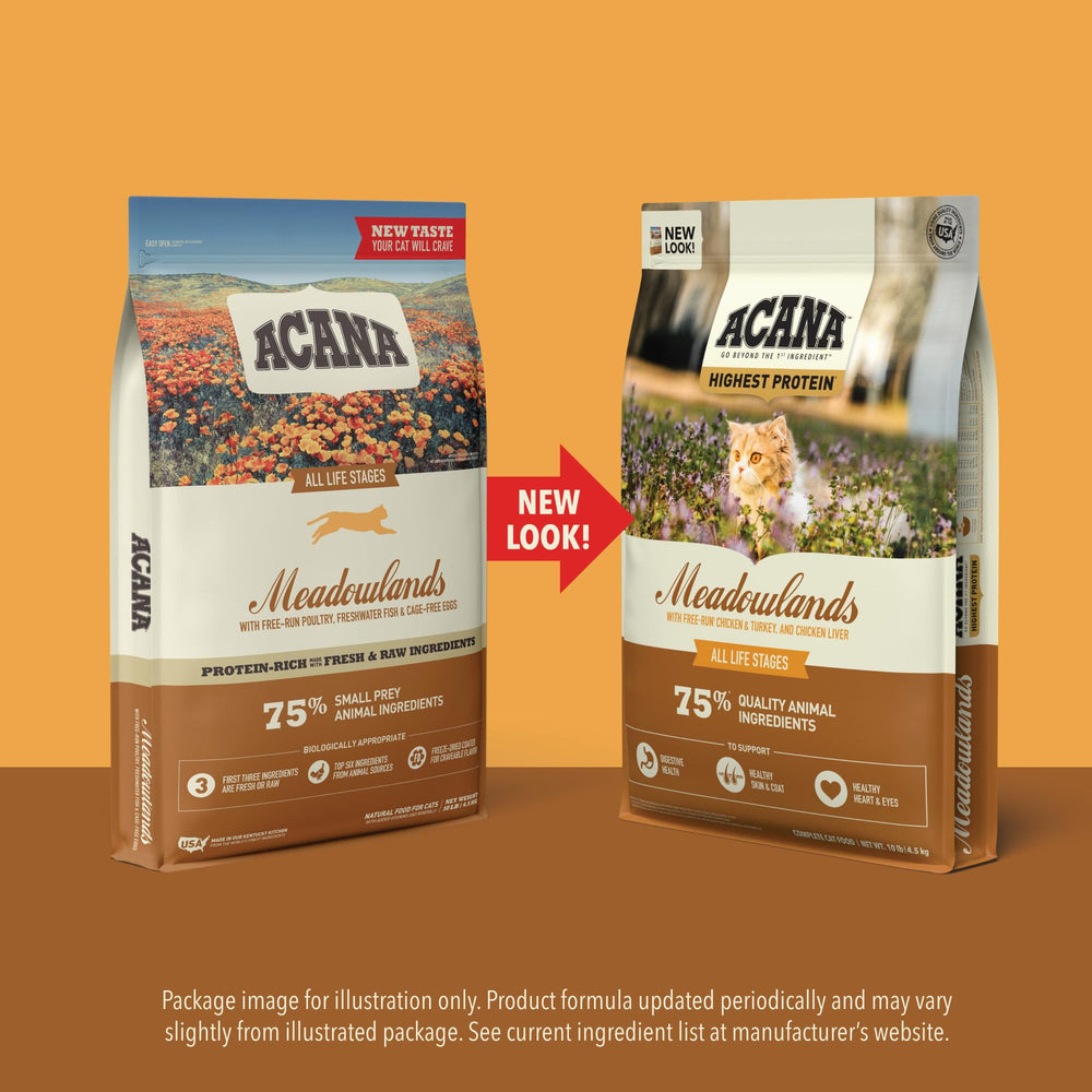 ACANA Meadowlands – recette sans céréales, adaptée aux régimes sans céréales