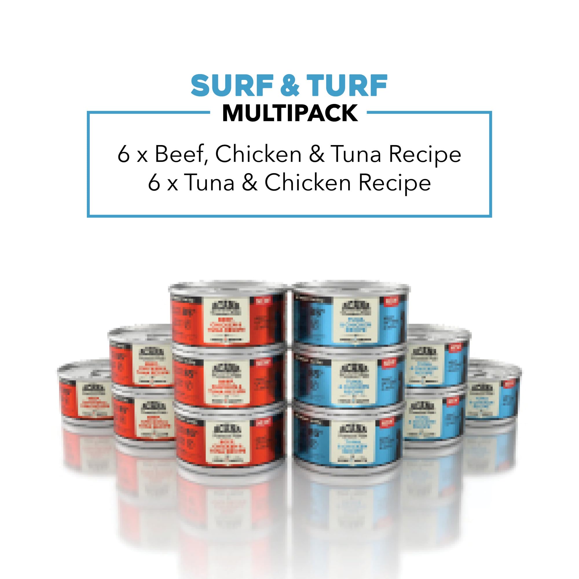 ACANA pâté chat: Tuna et Poulet en tranches appétissantes
