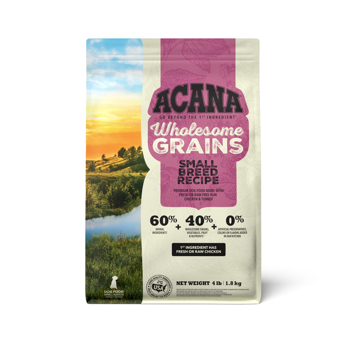 ACANA petit chien – croquettes adaptées petites mâchoires et croquant