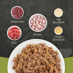 ACANA Premium Pâté Chaton bouillon d os pour hydratation et saveur.