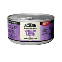 ACANA Premium Pâté Chaton sans céréales, nutrition adaptée à la croissance.