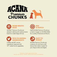 ACANA Premium Pate Puppy – Haute humidité pour l'hydratation quotidienne