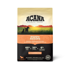 ACANA Grain Free Puppy Recipe – sachet 4,5 lb, croquettes riches en protéines pour chiots