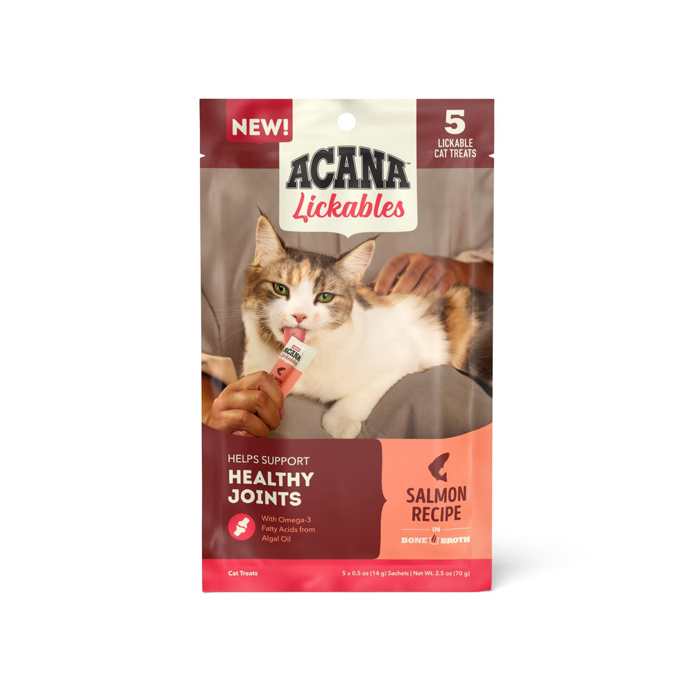 ACANA Saumon crèmeux en poche: texture onctueuse parfaite pour repas à la main.