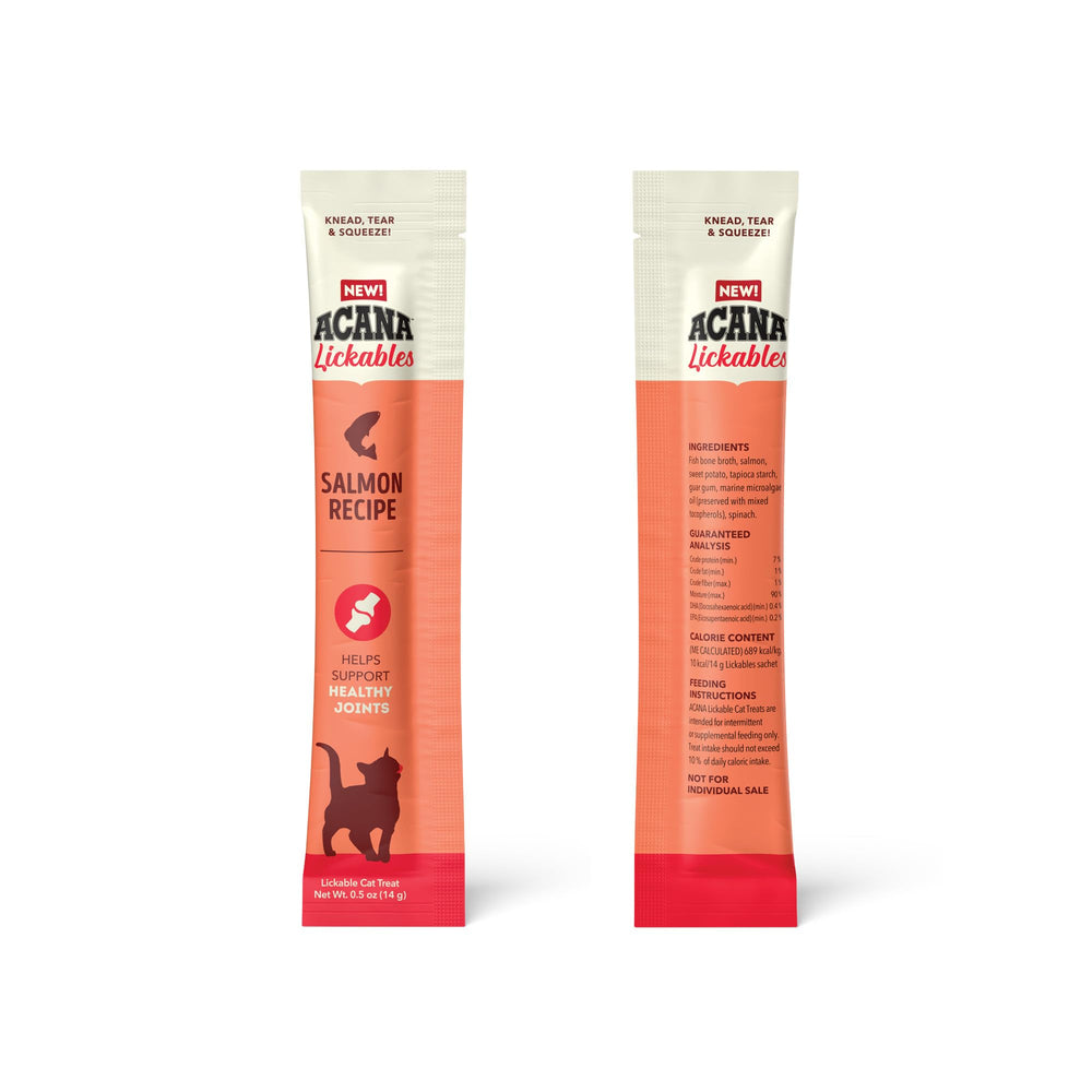 ACANA Saumon crèmeux en poche: purée savoureuse pour chat gourmand.