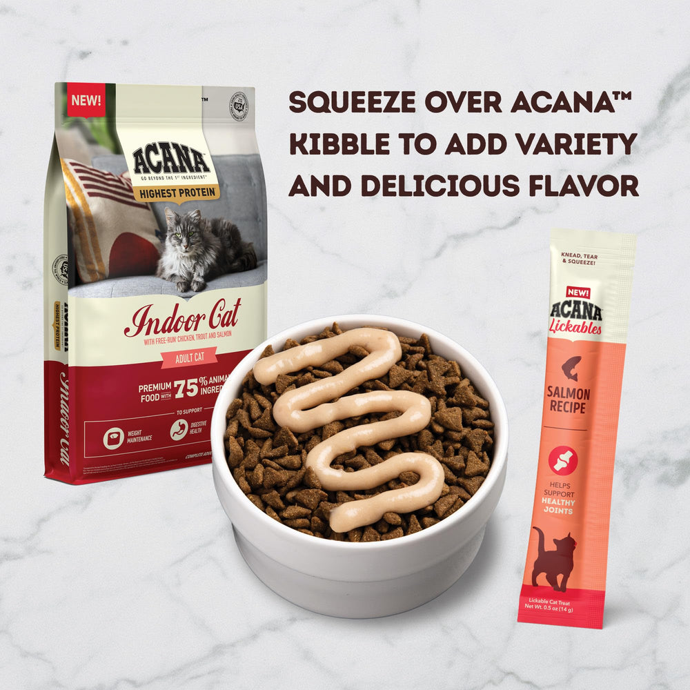 ACANA Saumon topping croquettes: ajouter de la saveur sur les croquettes ACANA.