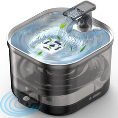 Accokids fontaine sans fil pour chat, liberté d'installation et hydratation à tout moment.