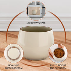 Bol Acellegic lavable au lave-vaisselle, pratique pour les repas quotidiens.