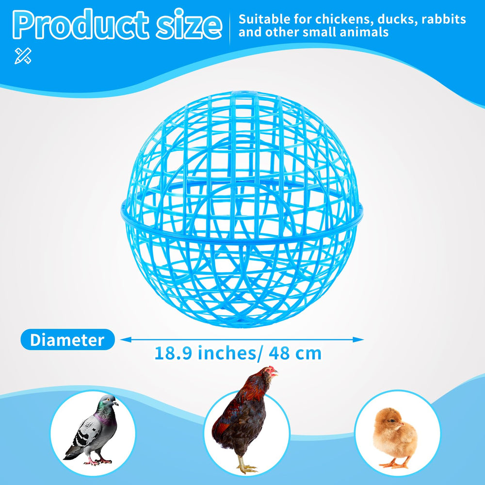 Cage poulet AceOrbit 18,9 pouces, usage extérieur polyvalent.