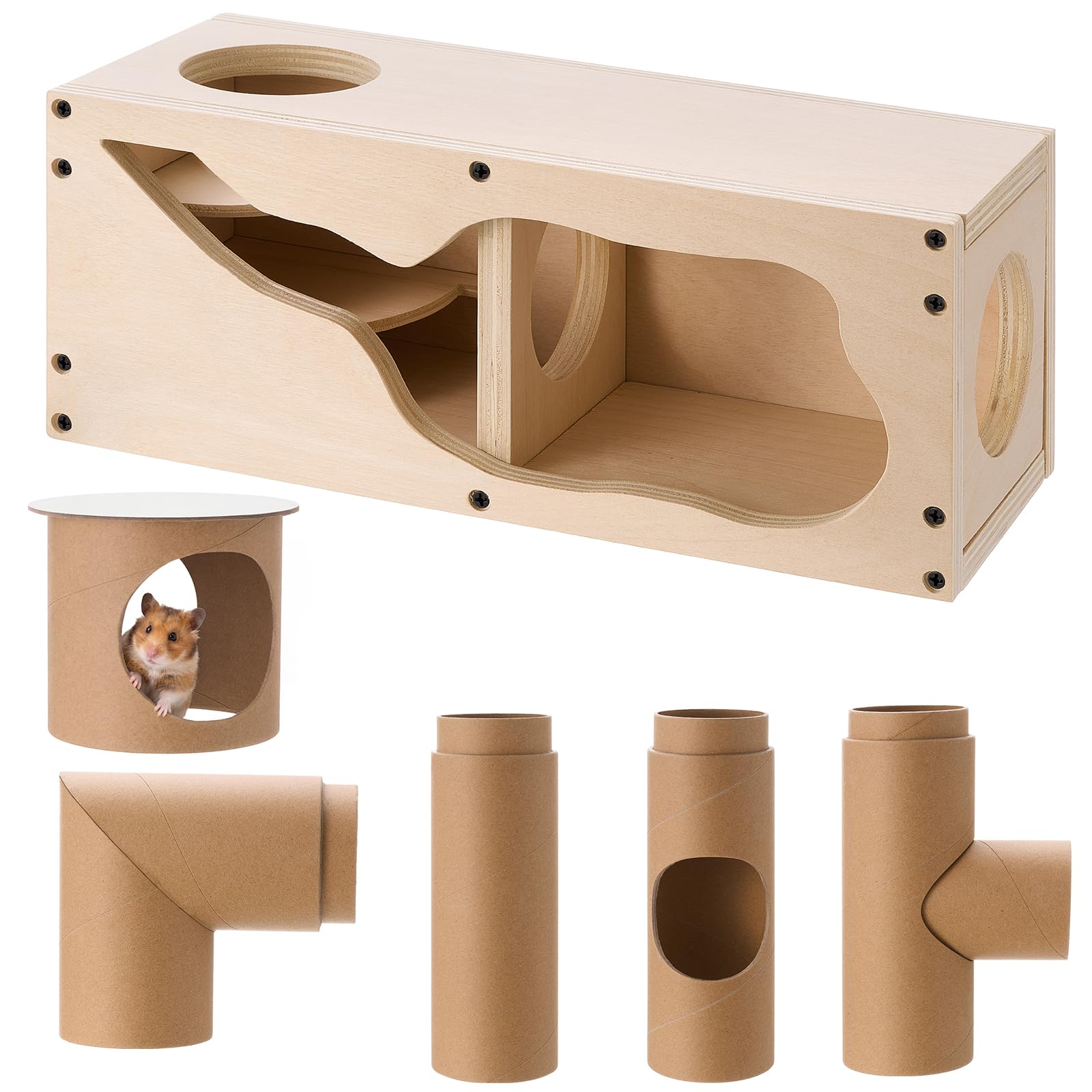 AceOrbit: tunnels de tunnel pour hamster offrant stimulation et jeu