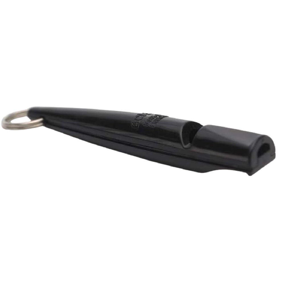 ACME 211-5 sifflet noir, vue produit, signal net pour entraînement
