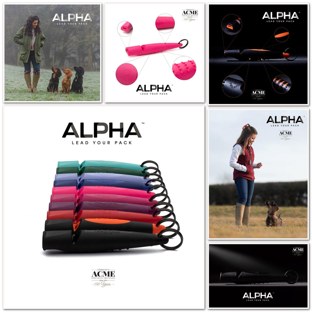 ACME Alpha 210.5 sifflet avec poignée antidérapante pour manipulation sûre