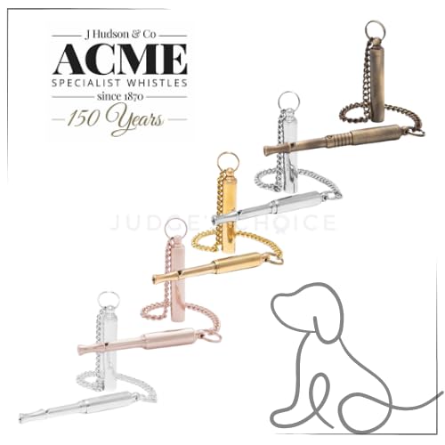 Sifflet ACME Silencieux en laiton poli aspect élégant et durable