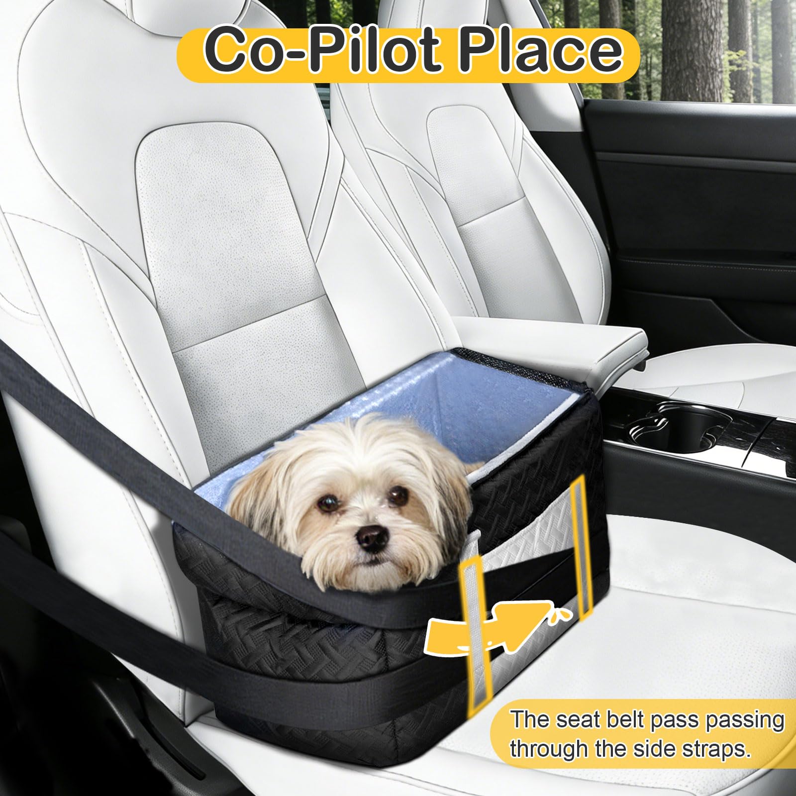 ACMEME Siège-auto portable pour petits animaux, usage pratique en déplacement.