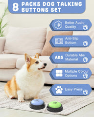 Acools boutons-chien couleurs-vives – boutons distinctifs pour apprentissage ludique