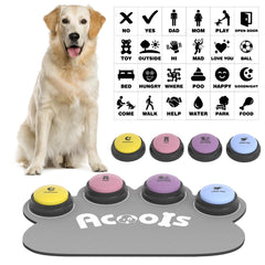 Acools boutons parlants pour chien – ensemble de 4 boutons pour communiquer.